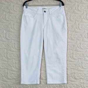 Riders by Lee White Capris Cotton Size 10